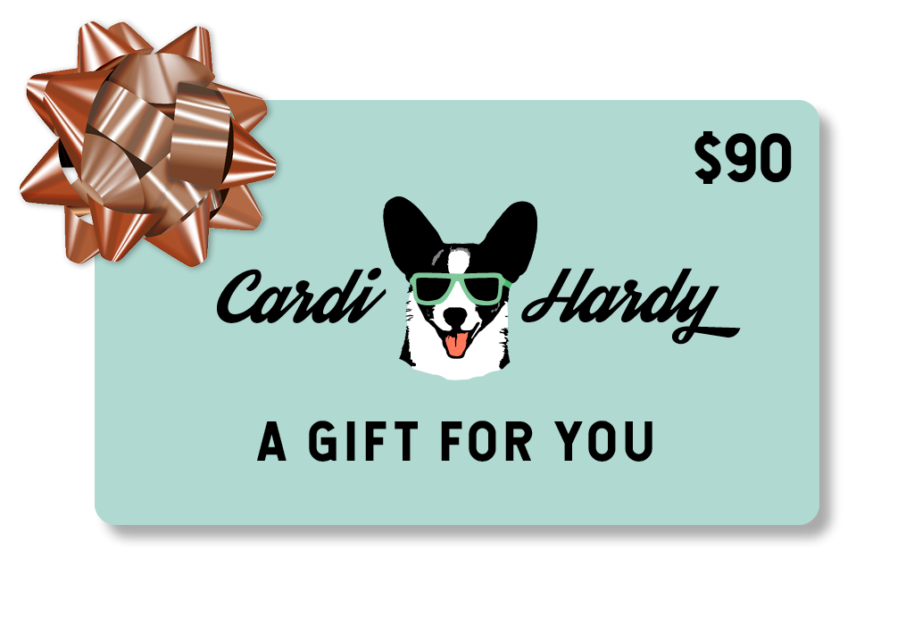 Cardi Hardy gift card - value is 90 dollars